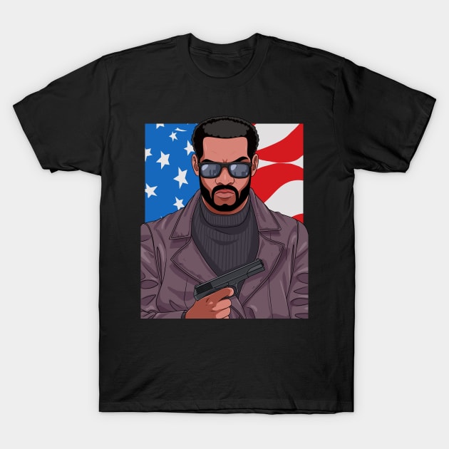 Black Panther Party T-Shirt by Noseking